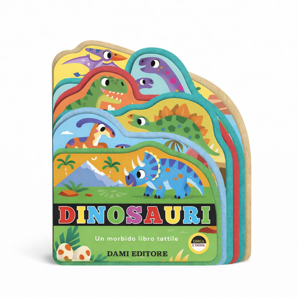 Dinosauri - Un morbido libro tattile