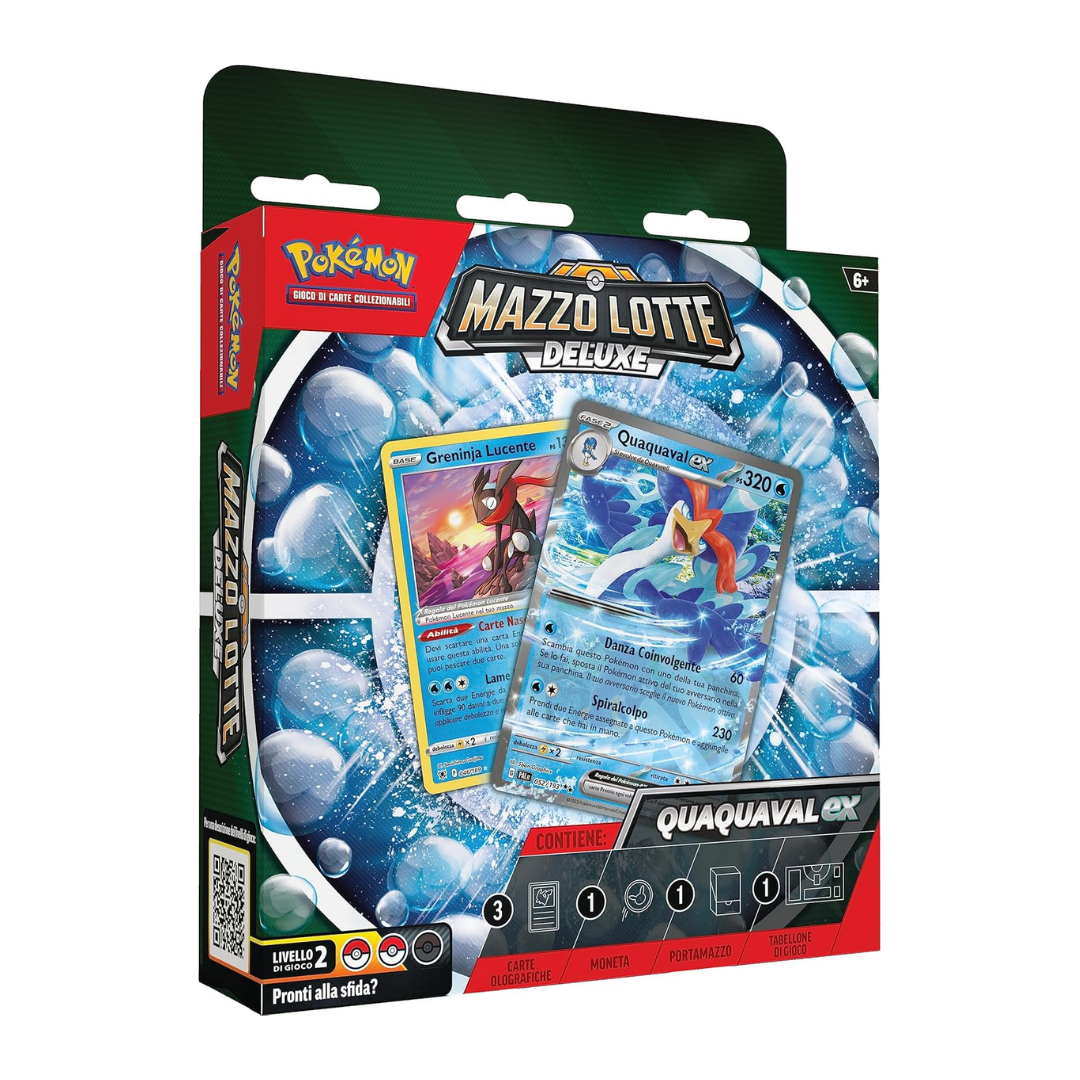 Mazzo Lotte Deluxe Quaquaval - Pokémon