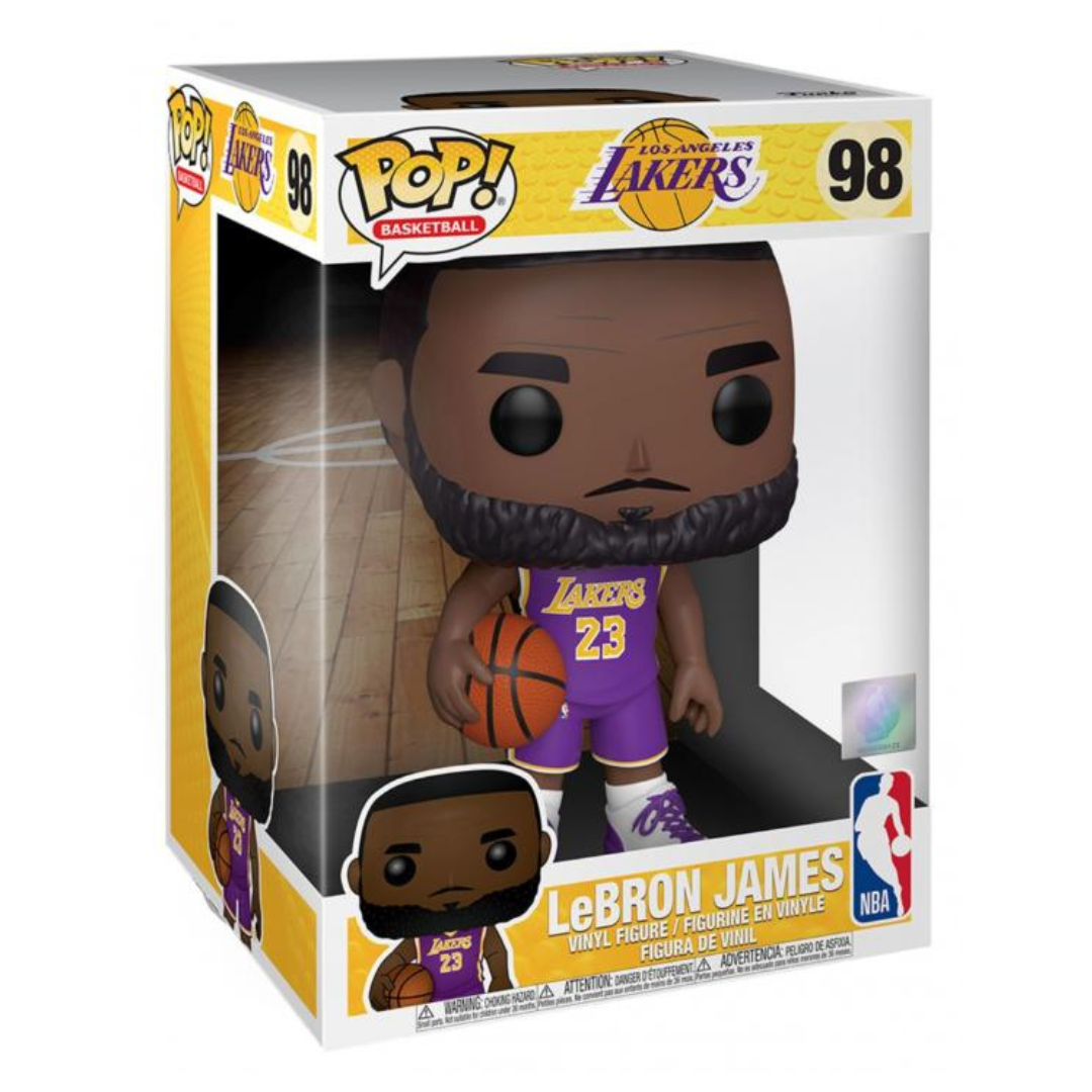 Funko Pop Jumbo LeBron James 98 - NBA Lakers