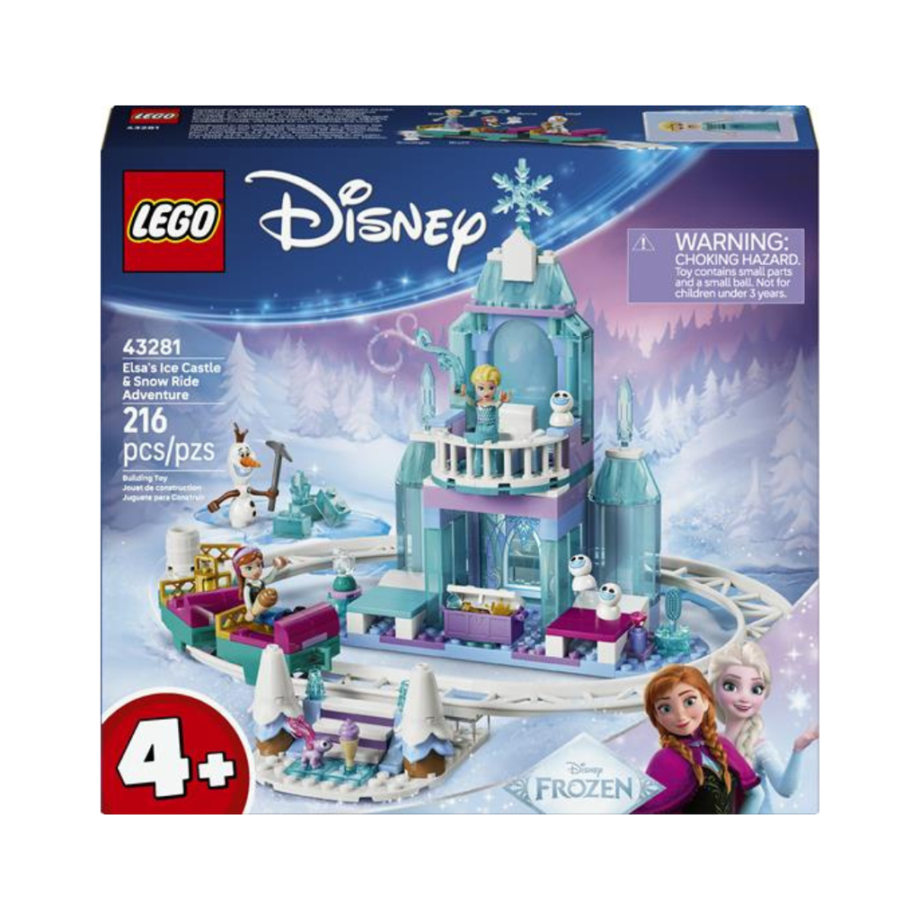 Castello di ghiaccio di Elsa e avventura sulla neve - Lego 43281