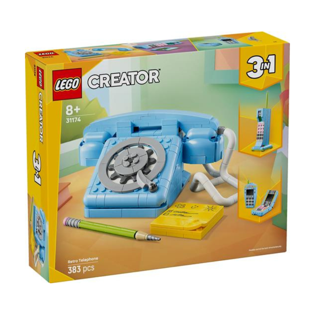 Telefono retrò 3 in 1 - Lego 31174