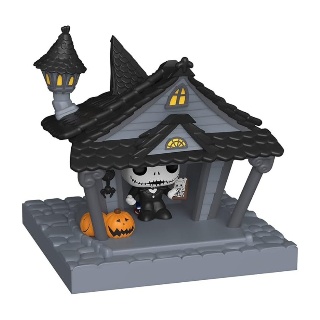 Bitty Pop Jack Skellington and Jack's House - The Nightmare Before Christmas