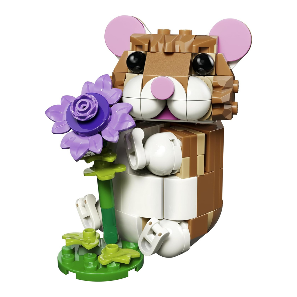 Simpatico criceto con fiore - Lego 31376